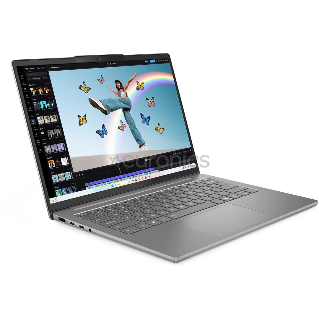 Lenovo IdeaPad Slim 5 14ARP10, 14'', WUXGA, OLED, Ryzen 5, 16 GB, 512 GB, SWE, pelēka - Portatīvais dators