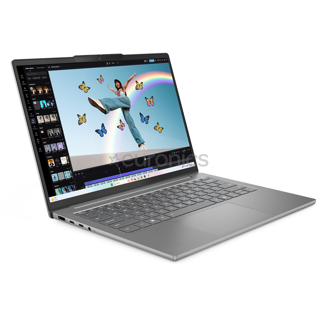 Lenovo IdeaPad Slim 5 14ARP10, 14'', WUXGA, OLED, Ryzen 5, 16 GB, 512 GB, SWE, pelēka - Portatīvais dators