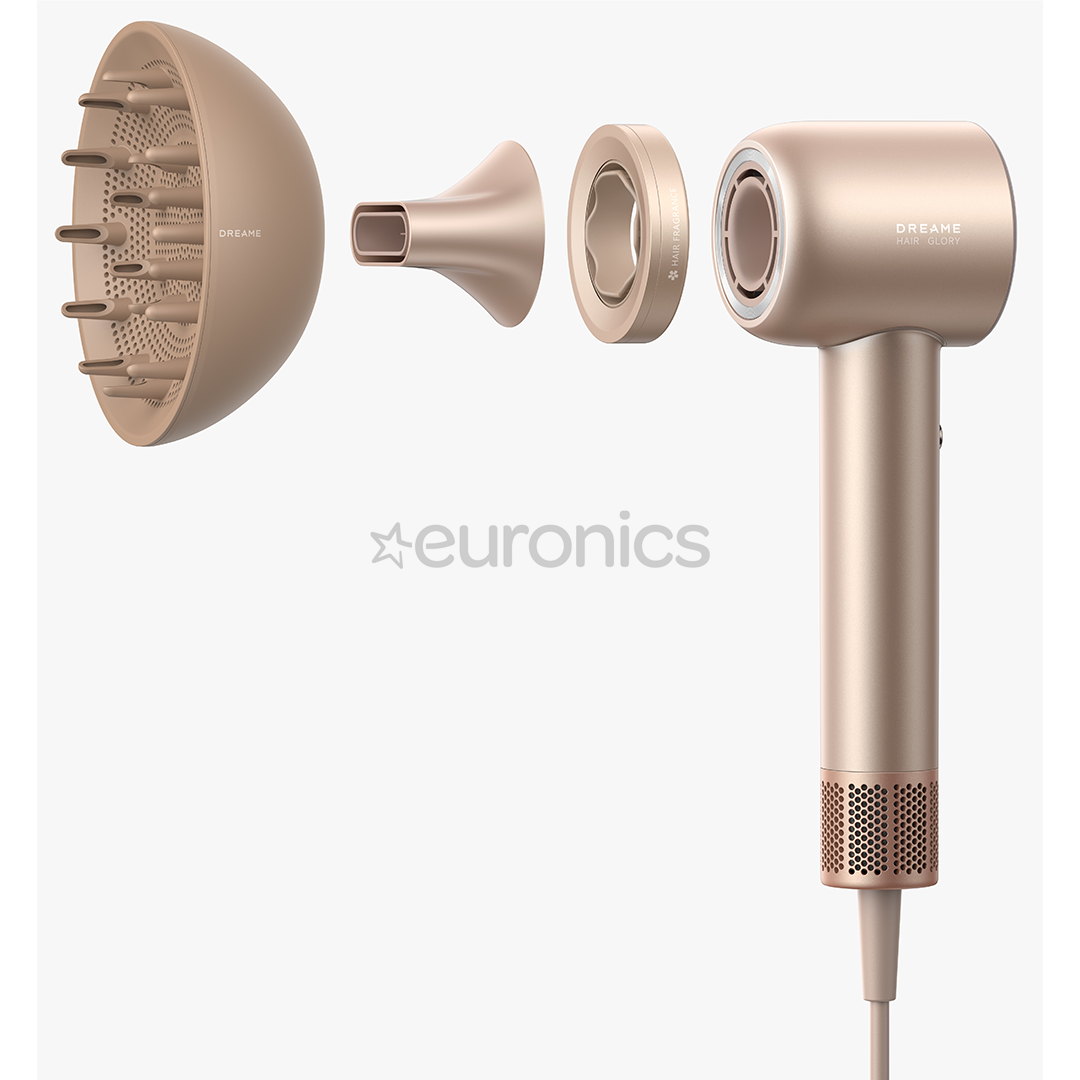 Dreame Hair Glory Mix, 1600 W, zelta - Matu fēns