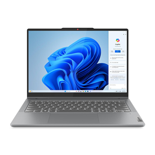 Lenovo IdeaPad 5 2-in-1 Gen 9, 14'', WUXGA, OLED, i5, 16 GB, 512 GB, ENG, pelēka - Portatīvais dators 83KX007QLT