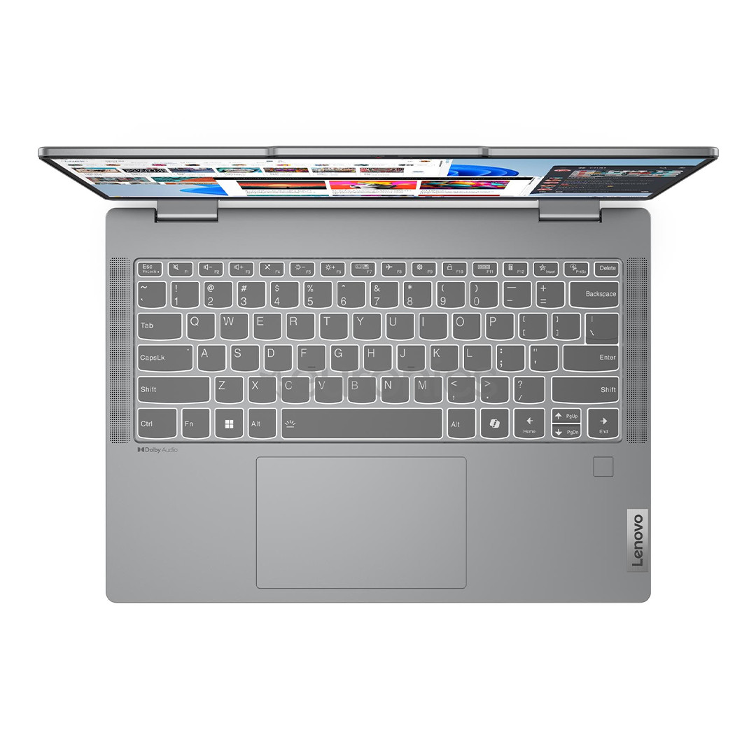 Lenovo IdeaPad 5 2-in-1 Gen 9, 14'', WUXGA, OLED, i5, 16 GB, 512 GB, ENG, pelēka - Portatīvais dators