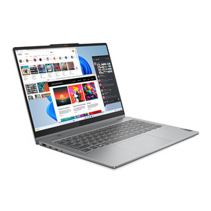 Lenovo IdeaPad 5 2-in-1 Gen 9, 14'', WUXGA, OLED, i5, 16 GB, 512 GB, ENG, pelēka - Portatīvais dators