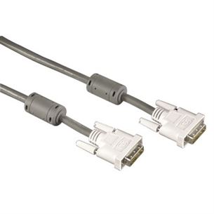 Hama DVI Dual Link Cable, 1.8 m, pelēka - Vads 00045077