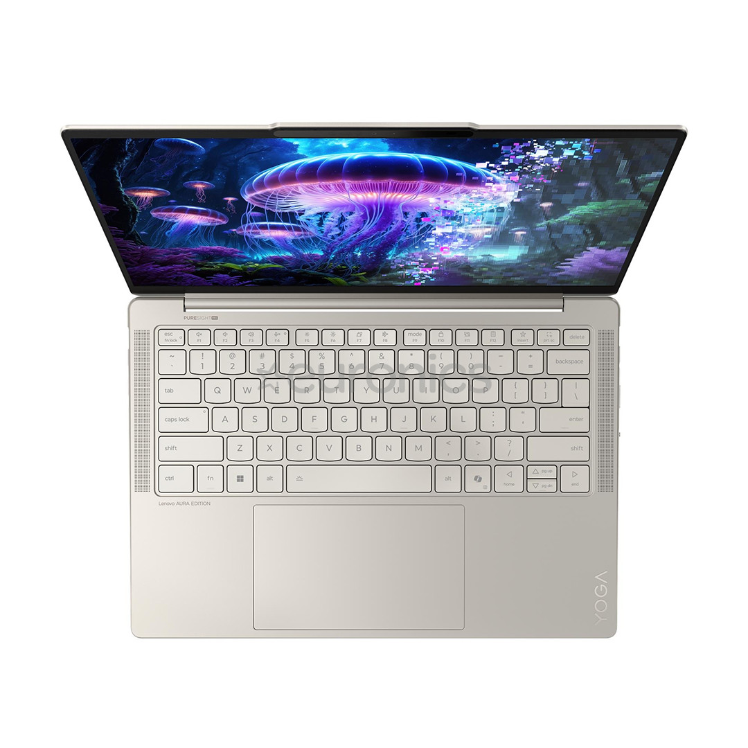 Lenovo Yoga Slim 7 Gen 10 Aura Edition, 14'', WUXGA, OLED, Ultra 5, 16 GB, 512 GB, ENG, bēša - Portatīvais dators