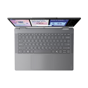 Lenovo Yoga 7 2-in-1 Gen 10, 14'', WUXGA, OLED, Ultra 7, 16 GB, 512 GB, SWE, pelēka - Portatīvais dators