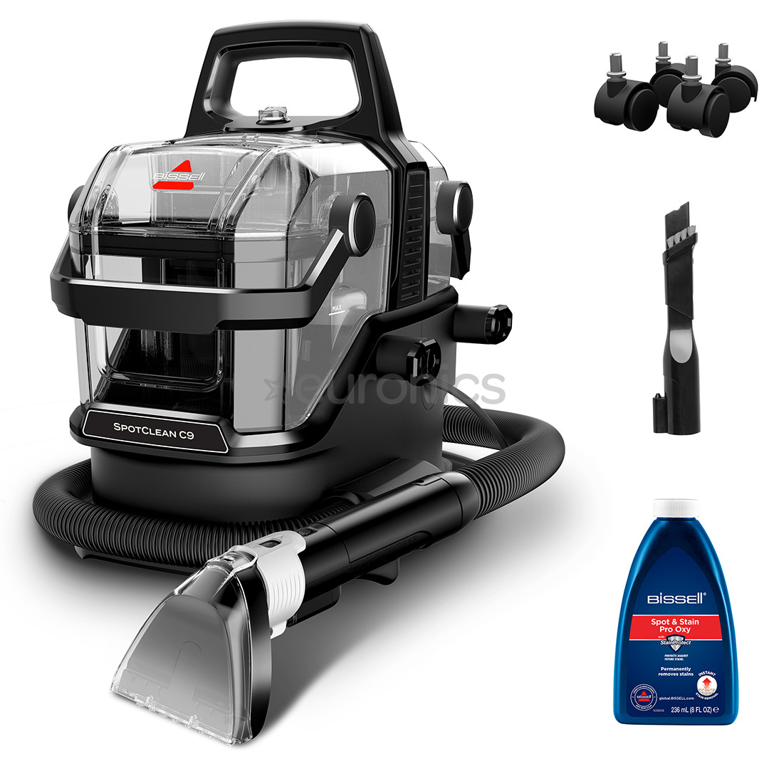 Bissell SpotClean® C9 Pro, 400 W, melna - Paklāju un tekstila tīrītājs