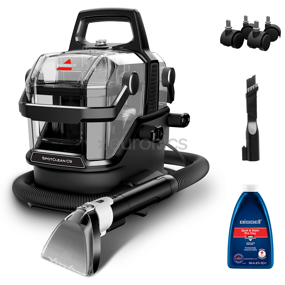 Bissell SpotClean® C9 Pro, 400 W, melna - Paklāju un tekstila tīrītājs
