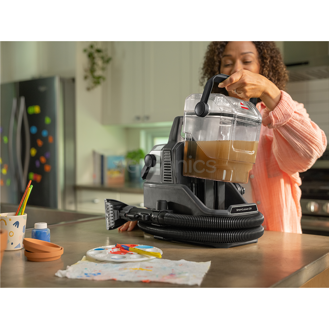 Bissell SpotClean® C9 Pro, 400 W, melna - Paklāju un tekstila tīrītājs