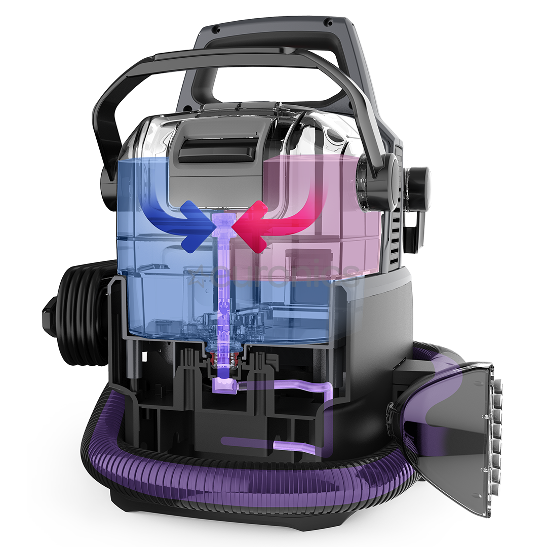 Bissell SpotClean® C9 Pro, 400 W, melna - Paklāju un tekstila tīrītājs