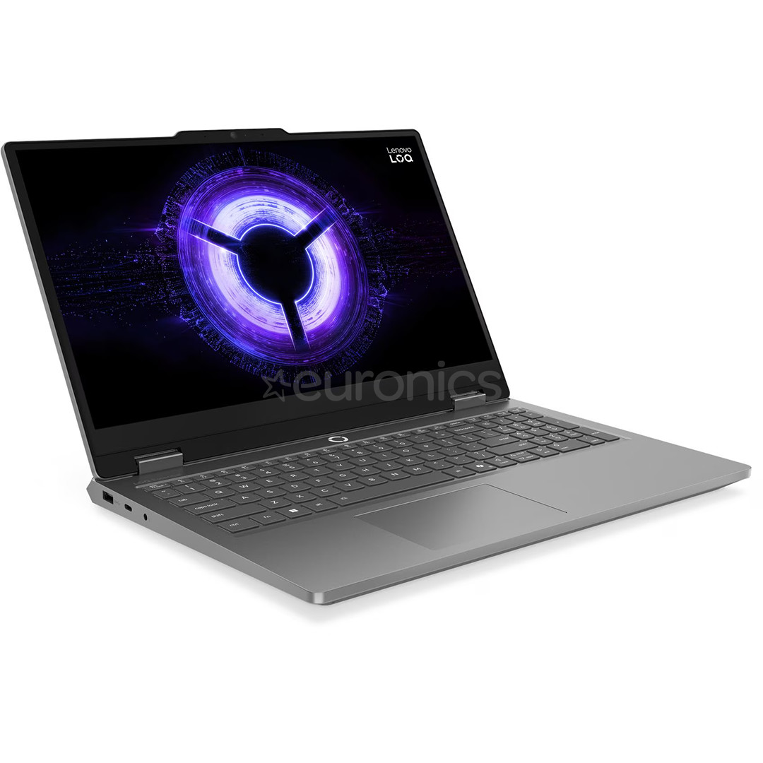 Lenovo LOQ Essential 15IRX11, 15,6'', Full HD, 144 Hz, i5, 16 GB, 512 GB, RTX 5050, ENG, pelēka - Portatīvais dators