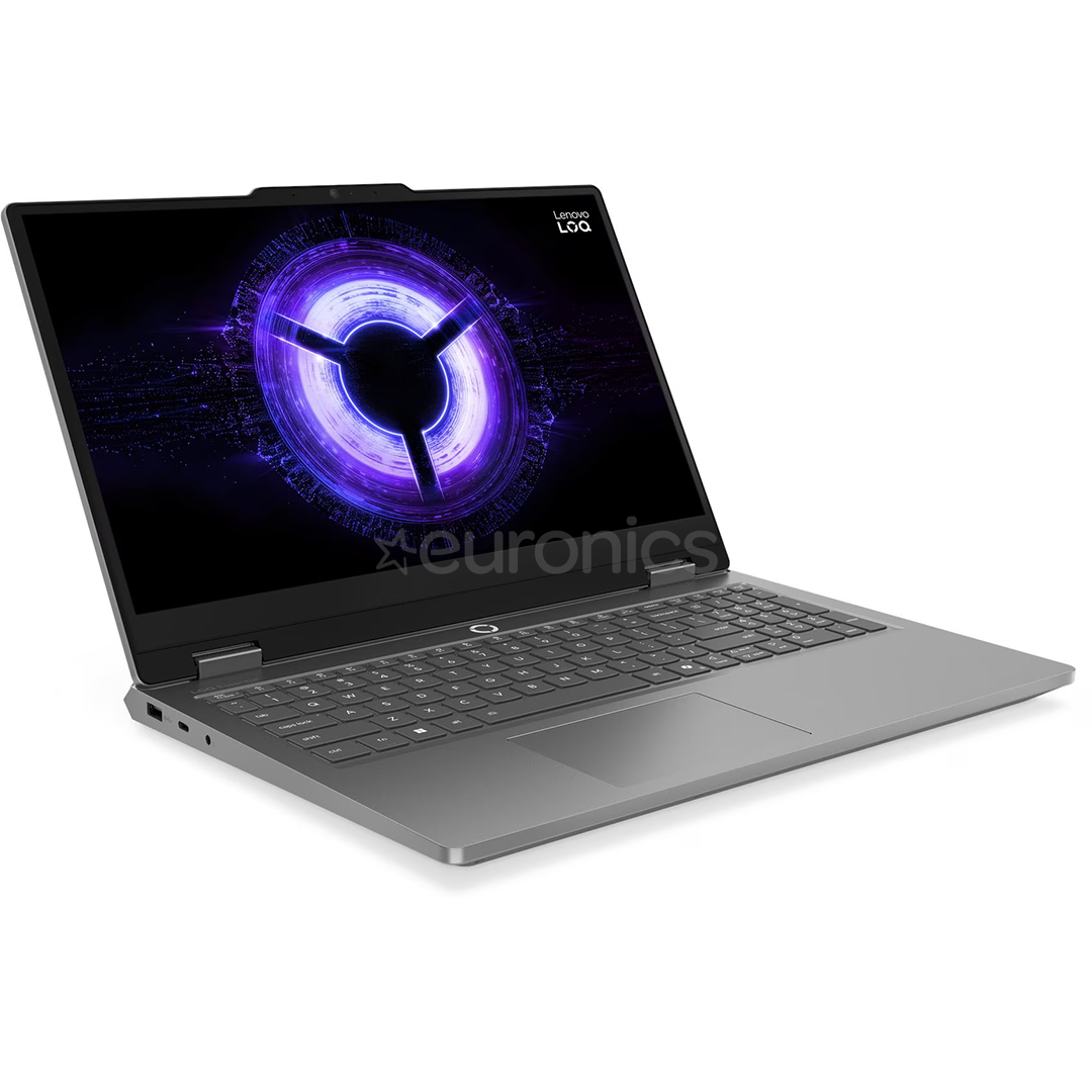 Lenovo LOQ Essential 15IRX11, 15,6'', Full HD, 144 Hz, i5, 16 GB, 512 GB, RTX 5050, ENG, pelēka - Portatīvais dators