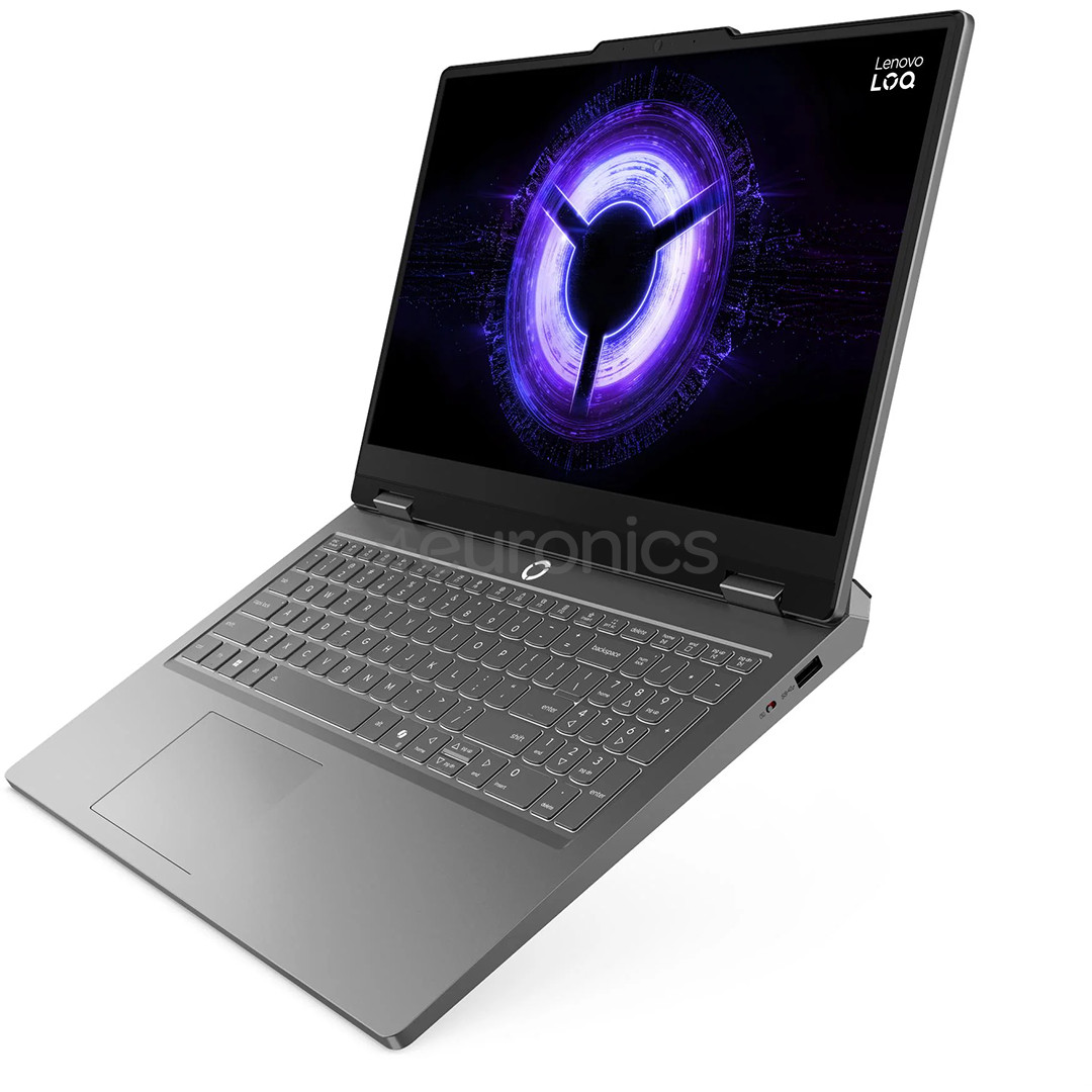 Lenovo LOQ Essential 15IRX11, 15,6'', Full HD, 144 Hz, i5, 16 GB, 512 GB, RTX 5060, ENG, pelēka - Portatīvais dators