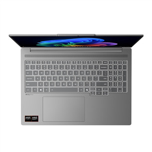 Lenovo IdeaPad Pro 5 Gen 10, 16'', 2.8K, OLED, 120 Hz, Ryzen AI 5, 24 GB, 512 GB, ENG, pelēka - Portatīvais dators