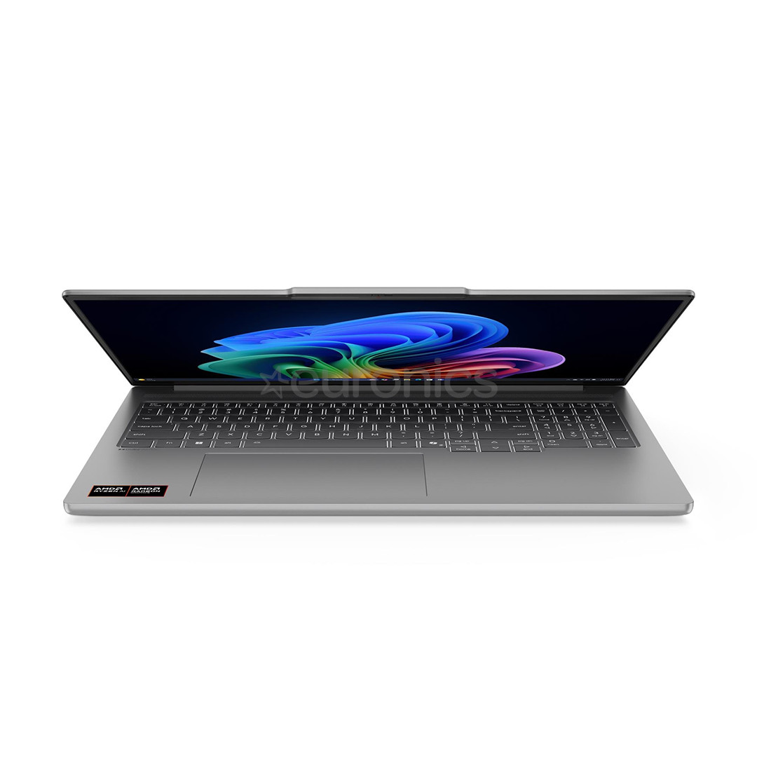 Lenovo IdeaPad Pro 5 Gen 10, 16'', 2.8K, OLED, 120 Hz, Ryzen AI 5, 24 GB, 512 GB, ENG, pelēka - Portatīvais dators