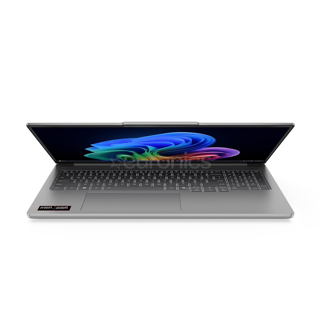 Lenovo IdeaPad Pro 5 Gen 10, 16'', 2.8K, OLED, 120 Гц, Ryzen AI 5, 24 ГБ, 512 ГБ, ENG, серый - Ноутбук