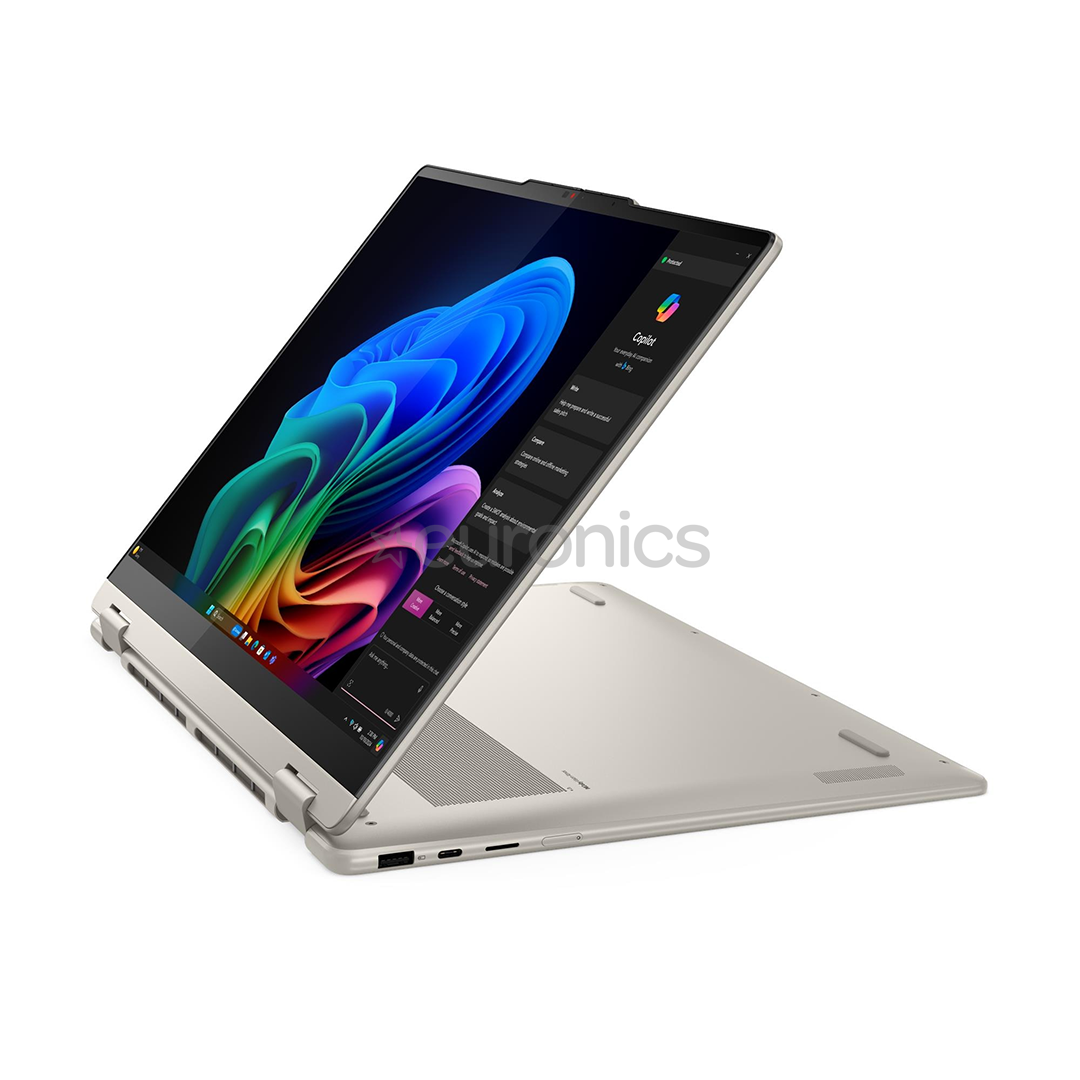 Lenovo Yoga 7 2-in-1 Gen 10, 16'', 2.8K, OLED, 120 Hz, Ryzen AI 7, 16 GB, 1 TB, ENG, pelēka - Portatīvais dators