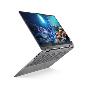 Lenovo Yoga 7i 2-in-1 Gen 10, 16'', 2.8K, OLED, 120 Hz, Ultra 7, 32 GB, 1 TB, ENG, pelēka - Portatīvais dators
