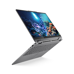 Lenovo Yoga 7i 2-in-1 Gen 10, 16'', 2.8K, OLED, 120 Hz, Ultra 7, 32 GB, 1 TB, ENG, pelēka - Portatīvais dators