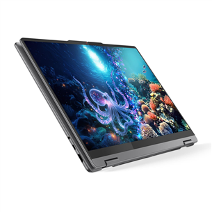 Lenovo Yoga 7i 2-in-1 Gen 10, 16'', 2.8K, OLED, 120 Hz, Ultra 7, 32 GB, 1 TB, ENG, pelēka - Portatīvais dators