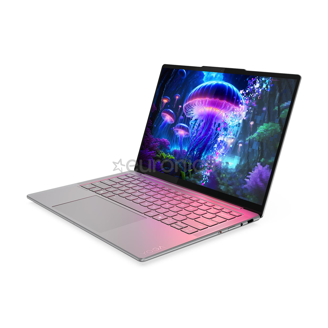 Lenovo Yoga Slim 7 Gen 10 Aura Edition, 14'', WUXGA, OLED, Ultra 7, 32 GB, 1 TB, ENG, pelēka - Portatīvais dators