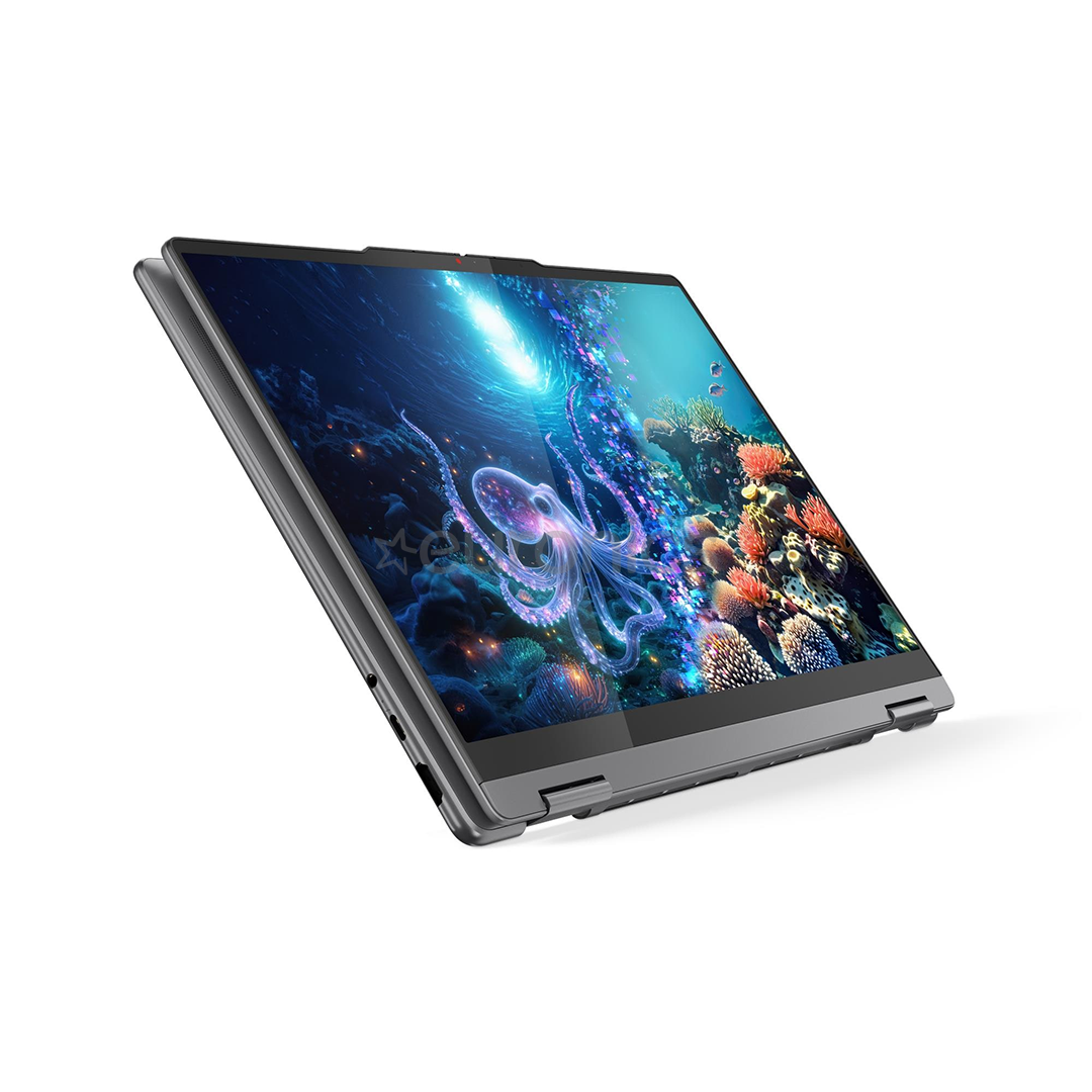 Lenovo Yoga 7 2-in-1 Gen 10, 14'', 2.8K, OLED, 120 Hz, Ultra 7, 32 GB, 1 TB, ENG, pelēka - Portatīvais dators
