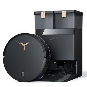 Ecovacs Deebot T50 Max Pro Omni, Wet & Dry, melna - Robots putekļu sūcējs DEEBOTT50MAX2/490554