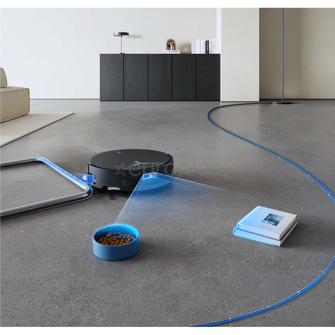 Ecovacs Deebot T50 Max Pro Omni, сухая и влажная уборка, черный - Робот-пылесос