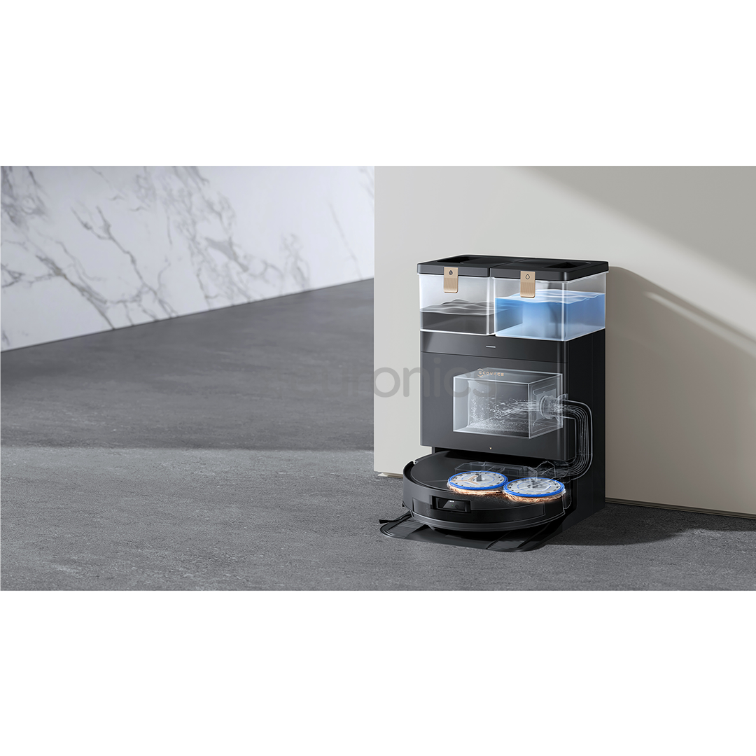 Ecovacs Deebot T50 Max Pro Omni, сухая и влажная уборка, черный - Робот-пылесос