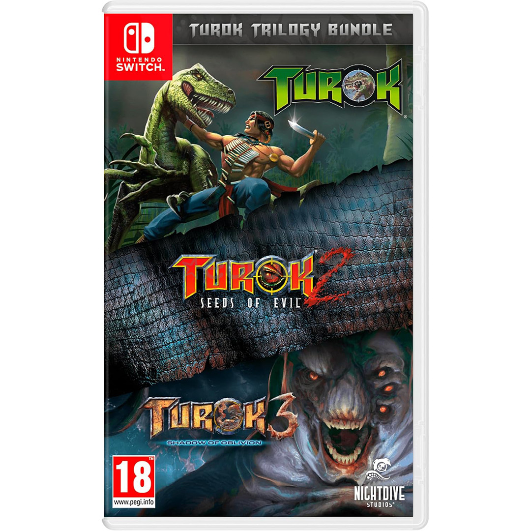 Turok Trilogy Bundle, Nintendo Switch - Spēle