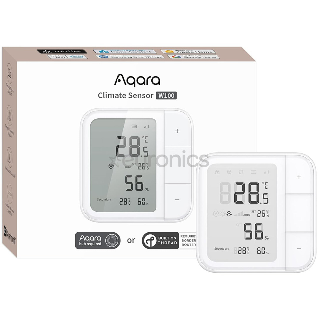 Aqara Climate Sensor W100, белый - Климатический датчик
