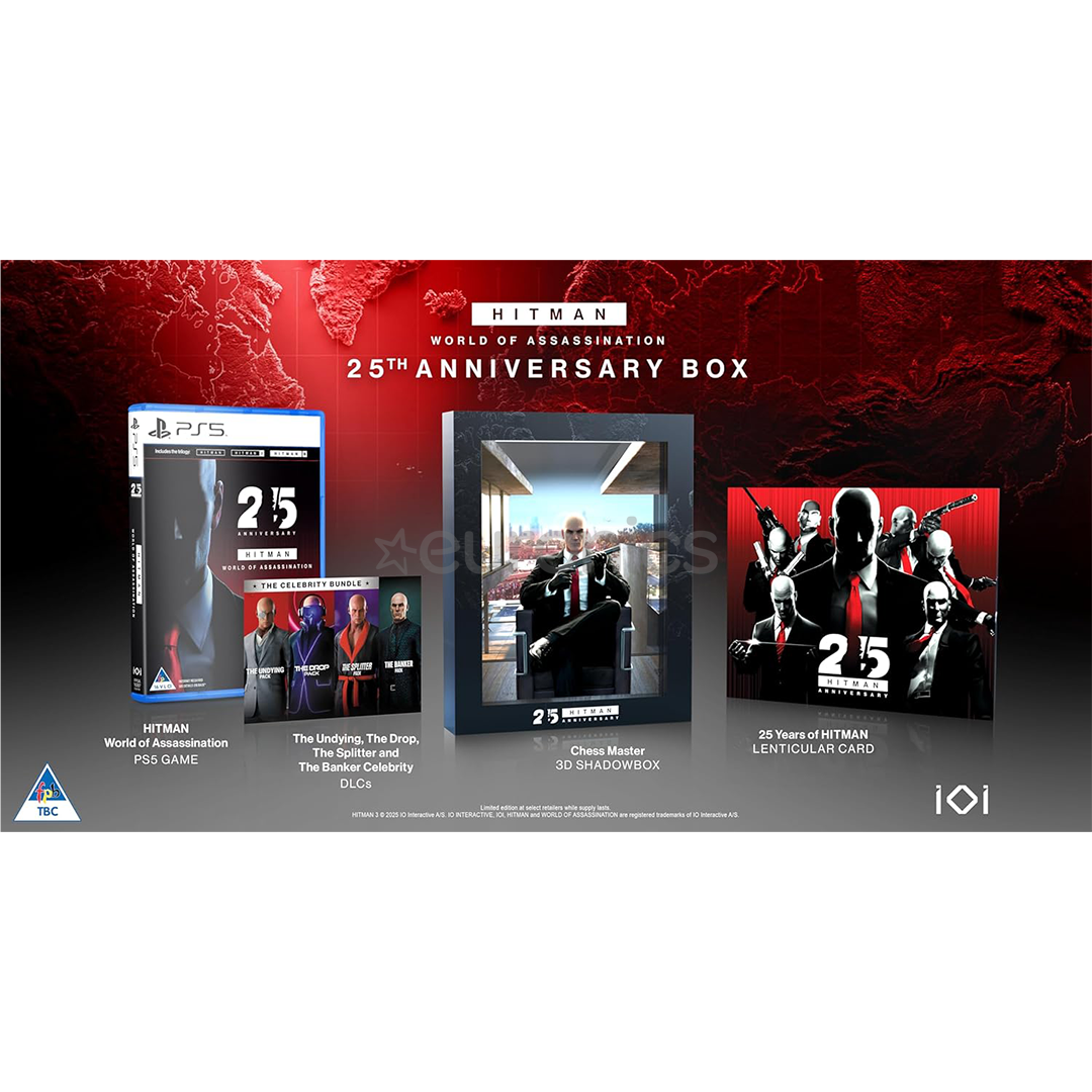 Hitman World of Assassination 25th Anniversary, PlayStation 5 - Игра