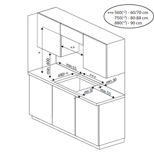 Beko IndyFlex, platums 60 cm, tumši pelēka - Iebūvējama indukcijas plīts virsma