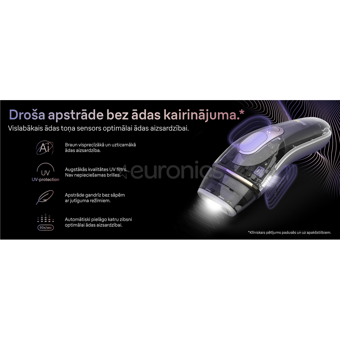 Braun IPL Skin i-Expert Pro 7 PL7147, белый/золотистый - Фотоэпилятор