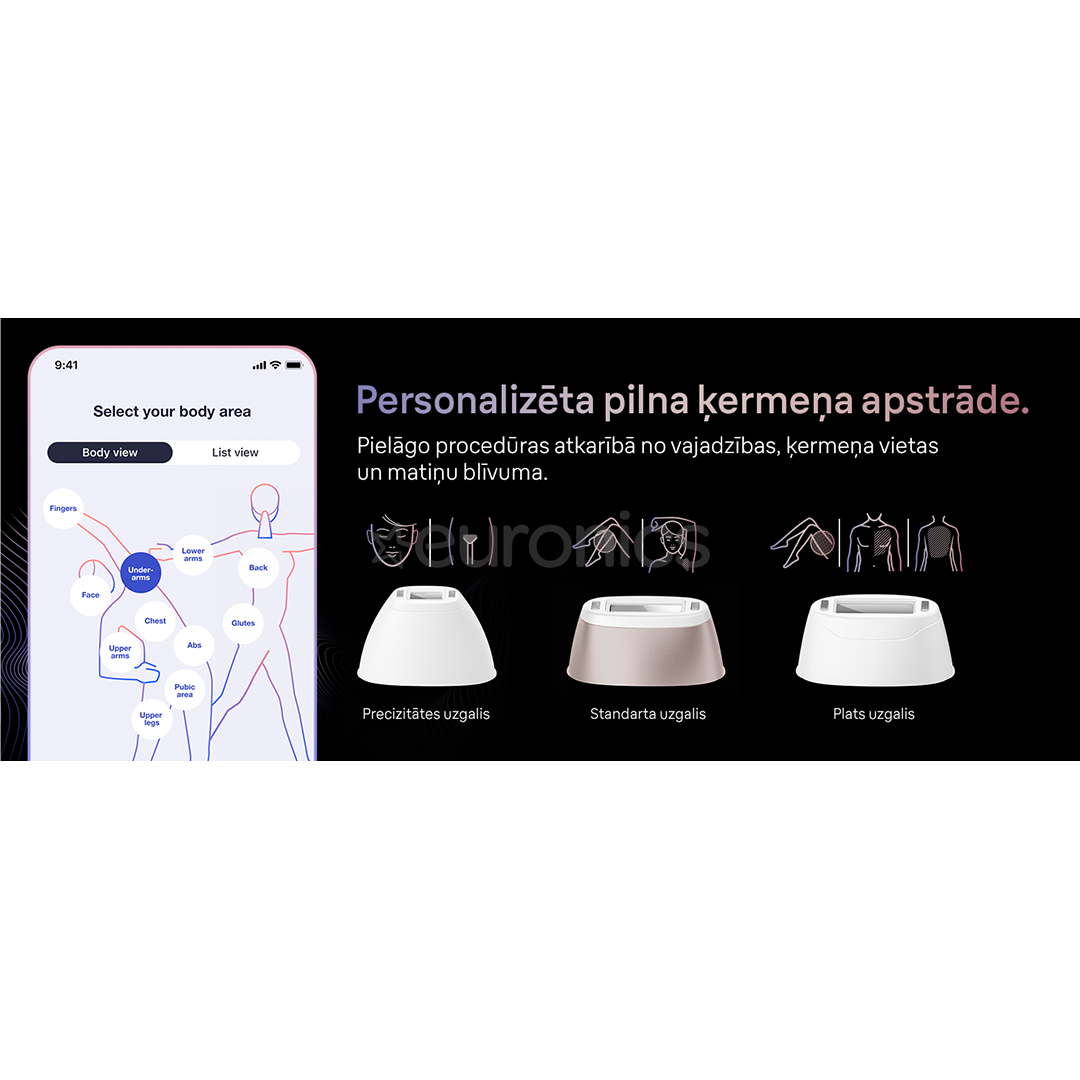 Braun IPL Skin i-Expert Pro 7 PL7147, белый/золотистый - Фотоэпилятор