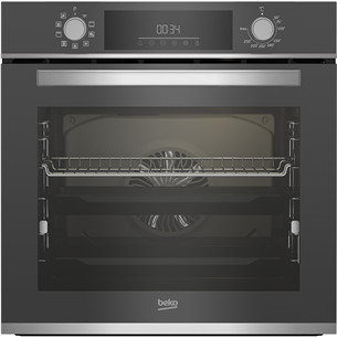 Beko, 72 L, katalītiskā tīrīšana, tumši pelēka - Iebūvējama elektriskā cepeškrāsns BBIM13300ZGCSE