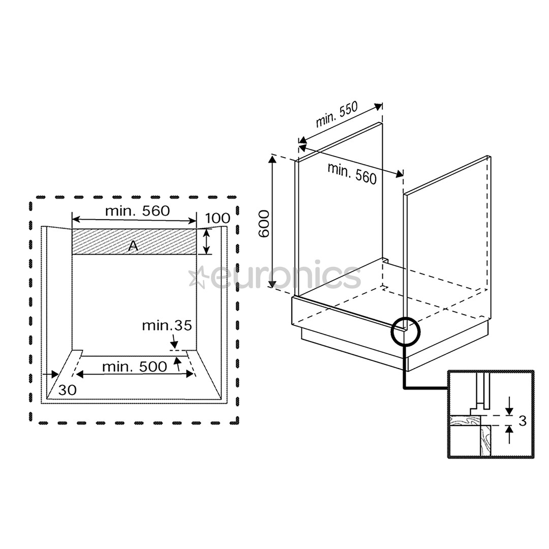 Beko, 72 L, katalītiskā tīrīšana, tumši pelēka - Iebūvējama elektriskā cepeškrāsns