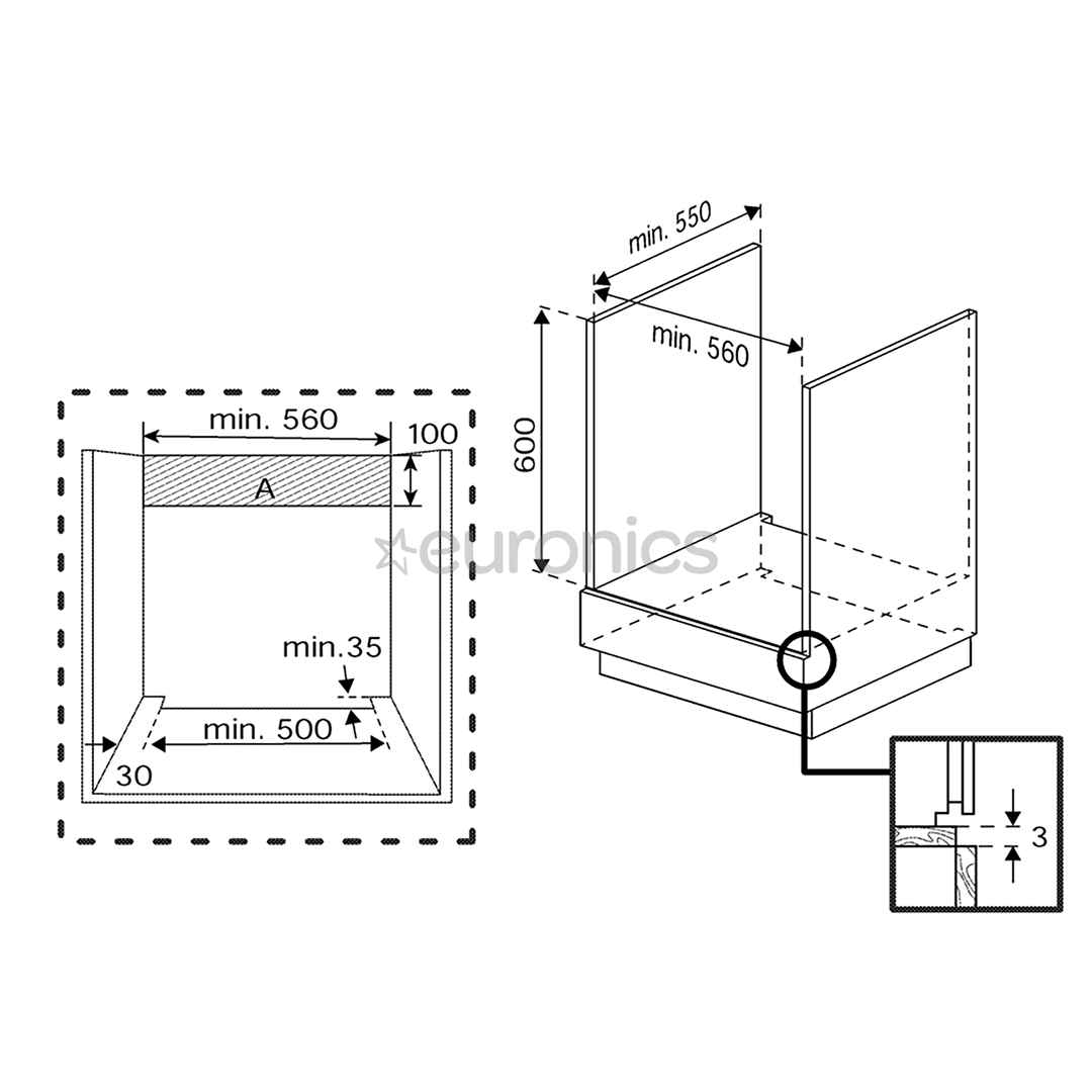 Beko, 72 L, katalītiskā tīrīšana, tumši pelēka - Iebūvējama elektriskā cepeškrāsns
