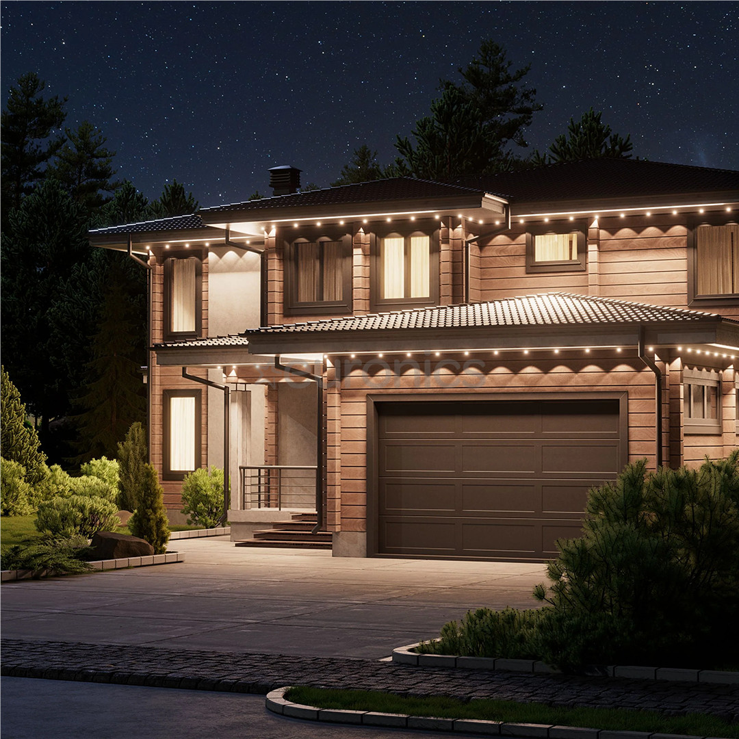 Nanoleaf Smart Multicolor Permanent Outdoor Lights, Starter kit, 15 m, RGB, white -  Smart LED lights