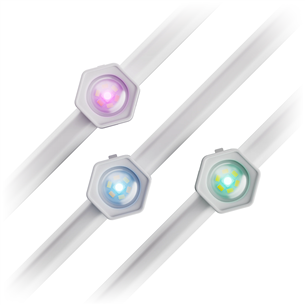 Nanoleaf Smart Multicolor Permanent Outdoor Lights Expansion Pack, 5 м, RGB, белый - Дополнительный комплект умных светодиодных светильников N7401E00-5POL