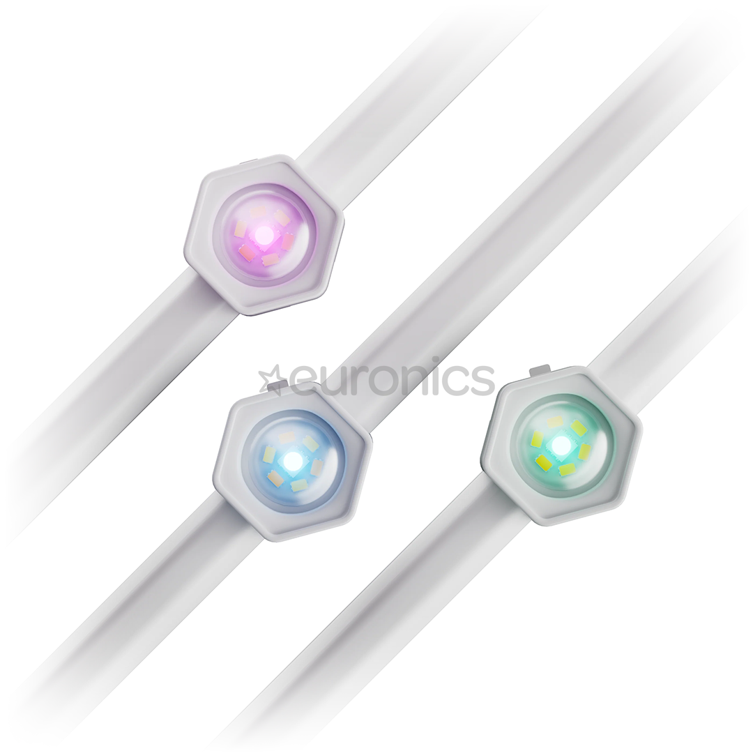 Nanoleaf Smart Multicolor Permanent Outdoor Lights Expansion Pack, 5 м, RGB, белый - Дополнительный комплект умных светодиодных светильников