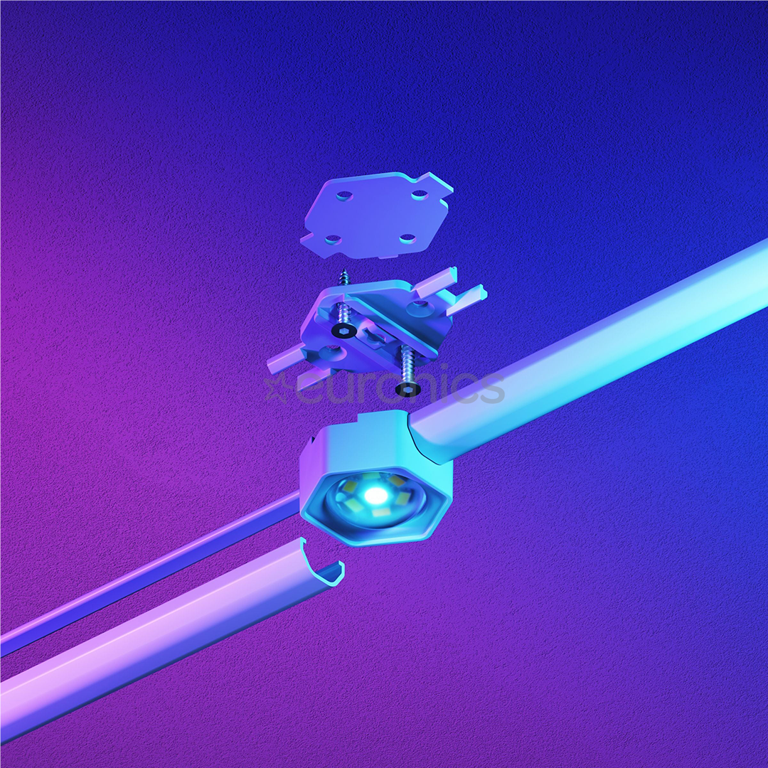 Nanoleaf Smart Multicolor Permanent Outdoor Lights Expansion Pack, 5 м, RGB, белый - Дополнительный комплект умных светодиодных светильников