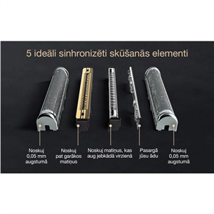 Braun Series 9 Pro+ Wet & Dry, станция 6 в 1 SmartCare и зарядный футляр PowerCase, серебристый - Бритва