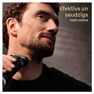 Braun Series 9 Pro+ Wet & Dry, станция 6 в 1 SmartCare и зарядный футляр PowerCase, серебристый - Бритва