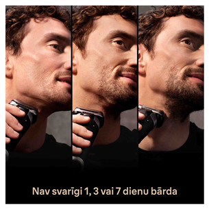 Braun Series 9 Pro+ Wet & Dry, станция 6 в 1 SmartCare и зарядный футляр PowerCase, серебристый - Бритва