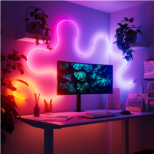 Nanoleaf Matter Smart Multicolor Rope Light, 5 м, RGB, белый - Умная светодиодная лента
