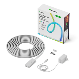 Nanoleaf Matter Smart Multicolor Rope Light, 5 м, RGB, белый - Умная светодиодная лента