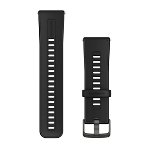 Garmin Quick Release Bands, 24 mm, silicone, melna - Siksniņa pulkstenim 010-13907-00
