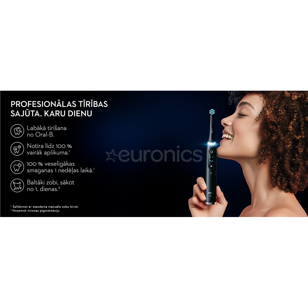 Braun Oral-B iO 10, black - Electric toothbrush