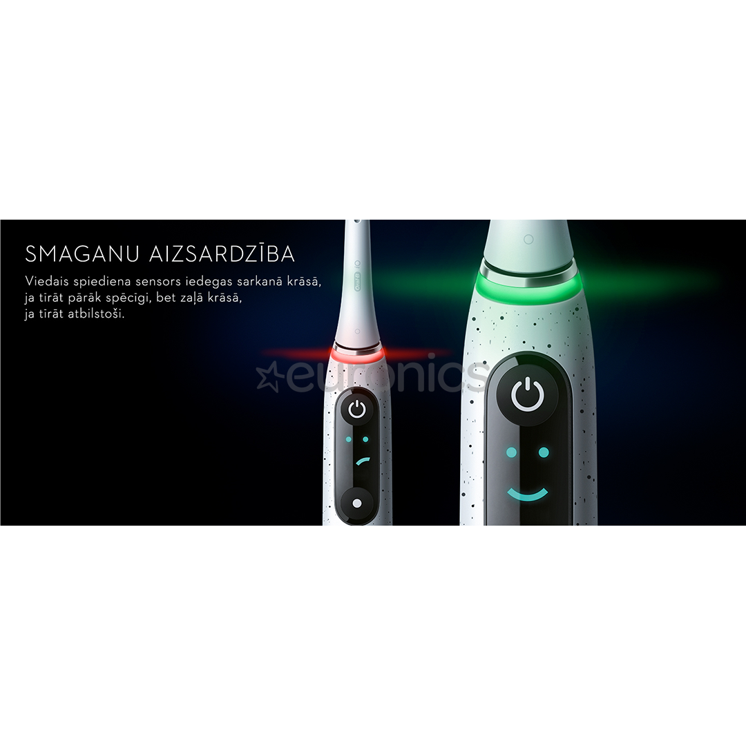 Braun Oral-B iO 10, balta - Elektriskā zobu birste