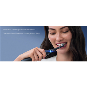 Braun Oral-B iO 8, travel case, black/grey - Electric toothbrush